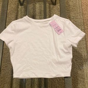 Target white tee